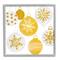 Stupell Industries Glimmering Hanging Christmas Baubles Framed Giclee Art